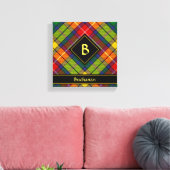 Clan Buchanan Tartan Leinwanddruck (Insitu (Wohnzimmer))