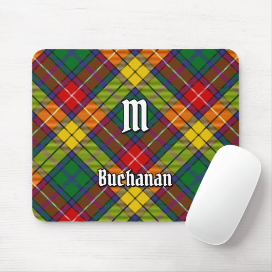 Clan Buchanan Tartan Mousepad (Mit Mouse)