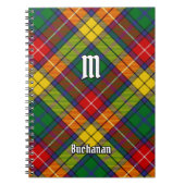 Clan Buchanan Tartan Notizblock (Vorderseite)