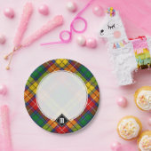 Clan Buchanan Tartan Pappteller (Party)