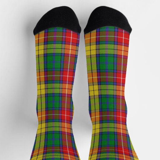 Clan Buchanan Tartan Socken (Oben)