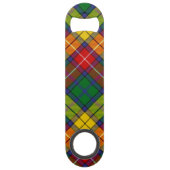 Clan Buchanan Tartan Speed Flaschenöffner (Rückseite)