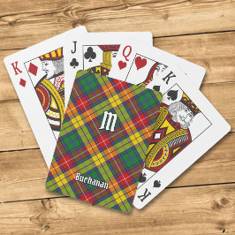 Clan Buchanan Tartan Spielkarten
