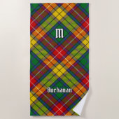 Clan Buchanan Tartan Strandtuch (Vorderseite)