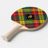 Clan Buchanan Tartan Tischtennis Schläger (Vorderseite)
