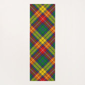 Clan Buchanan Tartan Yogamatte (Rückseite)