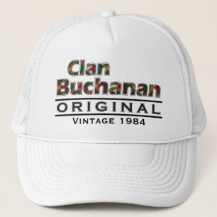 Clan Buchanan Vintag anpassen Truckerkappe