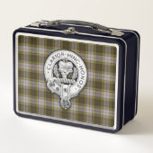 Clan Buchanan Wappen & Dress Tartan Metall Brotdose (Vorderseite)
