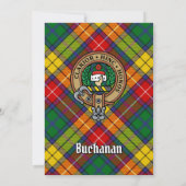Clan Buchanan Wappen Einladung (Rückseite)