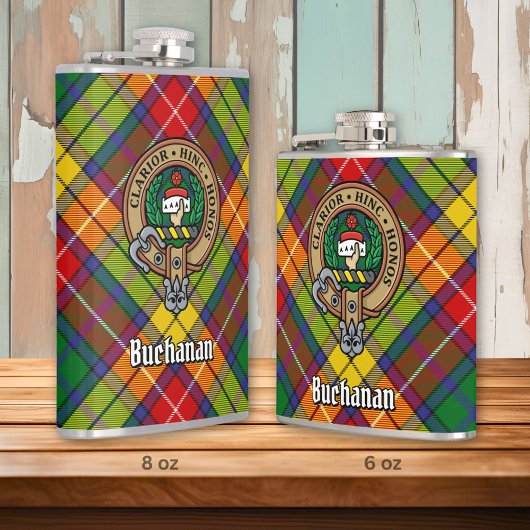 Clan Buchanan Wappen Flachmann