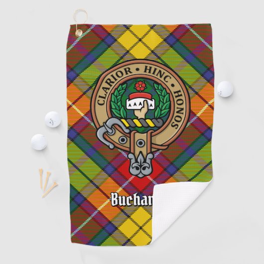 Clan Buchanan Wappen Golfhandtuch (Insitu)