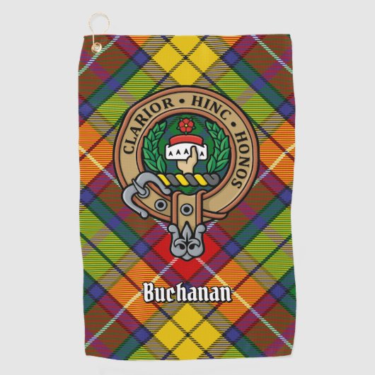 Clan Buchanan Wappen Golfhandtuch (Vorderseite)