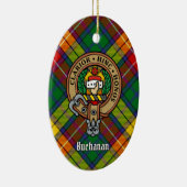 Clan Buchanan Wappen Keramik Ornament (Rechts)