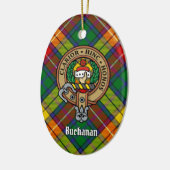 Clan Buchanan Wappen Keramik Ornament (Links)