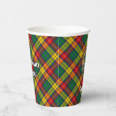Clan Buchanan Wappen Paper Cups Pappbecher (Rechts)