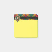 Clan Buchanan Wappen Post-it Klebezettel (Vorderseite)