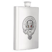 Clan Buchanan Wappen & Tartan Flachmann (Rechts)