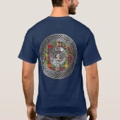 Clan Buchanan Wappen & Tartan Knot T-Shirt (Rückseite)