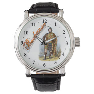 Clan-Buchananschottische Traumuhr Armbanduhr