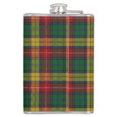 Clan-Buchanantartan-alte Schottland-Flasche Flachmann (Rückseite)