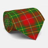 Clan Burnett Tartan Krawatte (Gerollt)