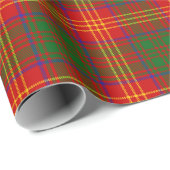 Clan Burns Tartan Kariert Geschenkpapier (Rolleneckpunkt)