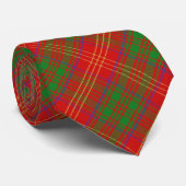 Clan Burns Tartan Krawatte (Gerollt)