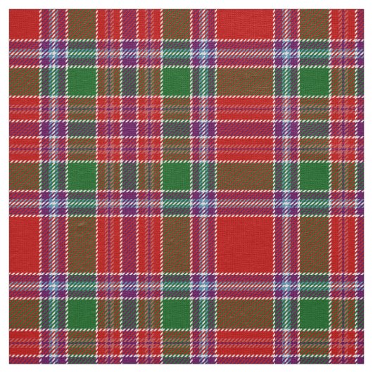 Clan Burrell Tartan Kariert Stoff (Muster)