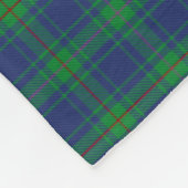 Clan Burt Tartan Kariert Fleecedecke (Ecke)