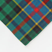 Clan ByresTartan Kariert Fleecedecke (Ecke)