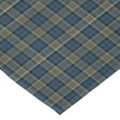 Clan Calhoun Navy Blue und Green Scottish Tartan Tischdecke (Schrägansicht)