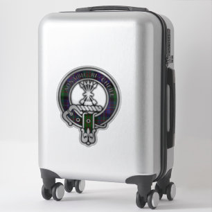 Clan Cameron Erracht Tartan Wappen Sticker