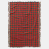 Clan Cameron Helles Rot Tartan Decke (Vorderseite Vertikal)