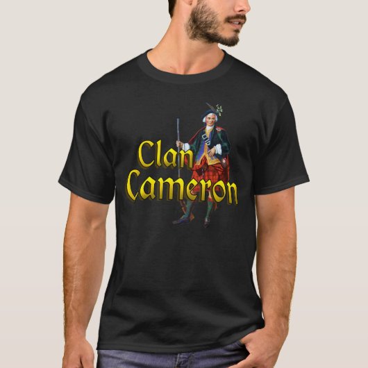 Clan Cameron Highland Games T-Shirt (Vorderseite)