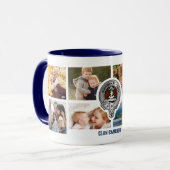 Clan Cameron Personalisiert Family Tasse (Vorderseite Links)