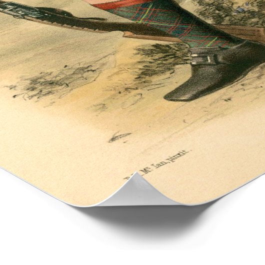 Clan Cameron Poster (Ecke)