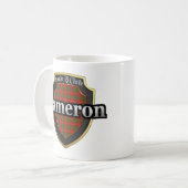 Clan Cameron Scottish Dynsty Tartan Tasse Cups (Vorderseite Links)