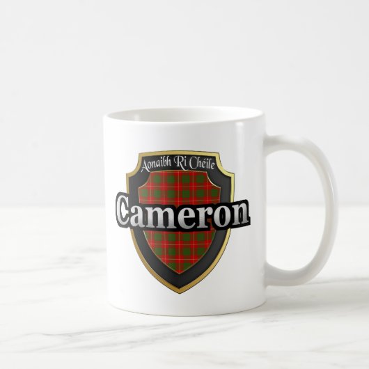 Clan Cameron Scottish Dynsty Tartan Tasse Cups (Rechts)