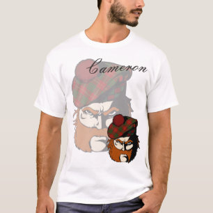 Clan Cameron Scottish Warrior T-Shirt