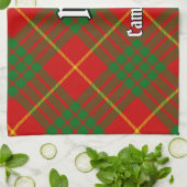 Clan Cameron Tartan Geschirrtuch (Gefaltet)