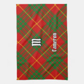 Clan Cameron Tartan Geschirrtuch (Vertikal)