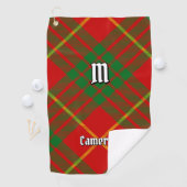 Clan Cameron Tartan Golfhandtuch (Insitu)