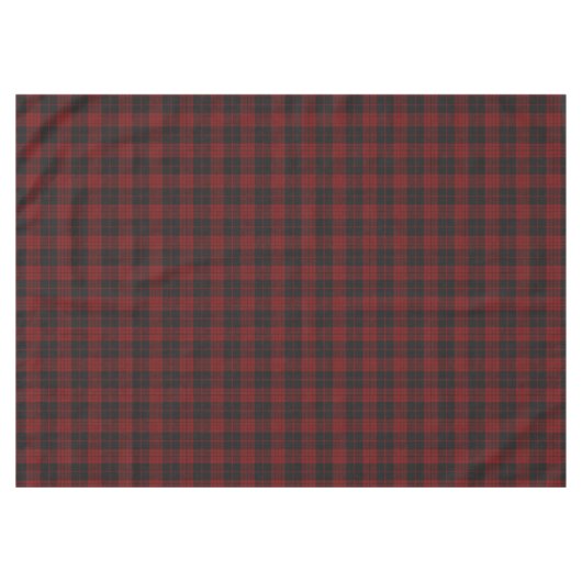 Clan Cameron Tartan Kariert Tischdecke (Vorderseite (Horizontal))