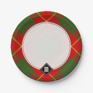 Clan Cameron Tartan Pappteller