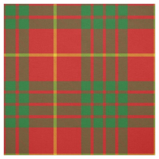 Clan Cameron Tartan Stoff (Muster)