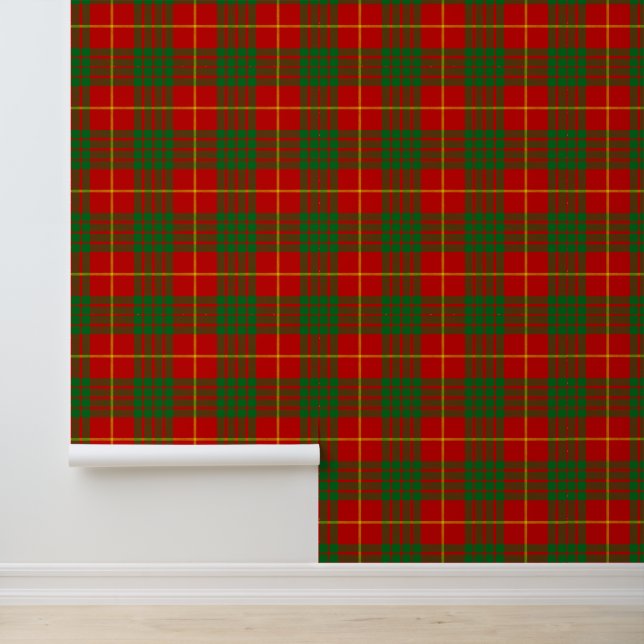 Clan Cameron Tartan Tapete (Anwendung)
