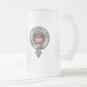 Clan-Cameron-Tasse Mattglas Bierglas