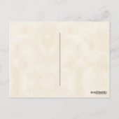 Clan Cameron Vintag Illustration Tartan Frame Postkarte (Rückseite)