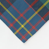 Clan Cameron von Erracht Ancient Tartan Kariert Fleecedecke (Ecke)