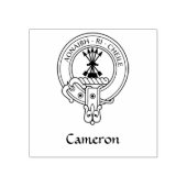 Clan Cameron Wappen Rubber Briefmarke Gummistempel (Prägung)